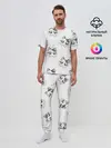 Мужская пижама с брюками / Котята