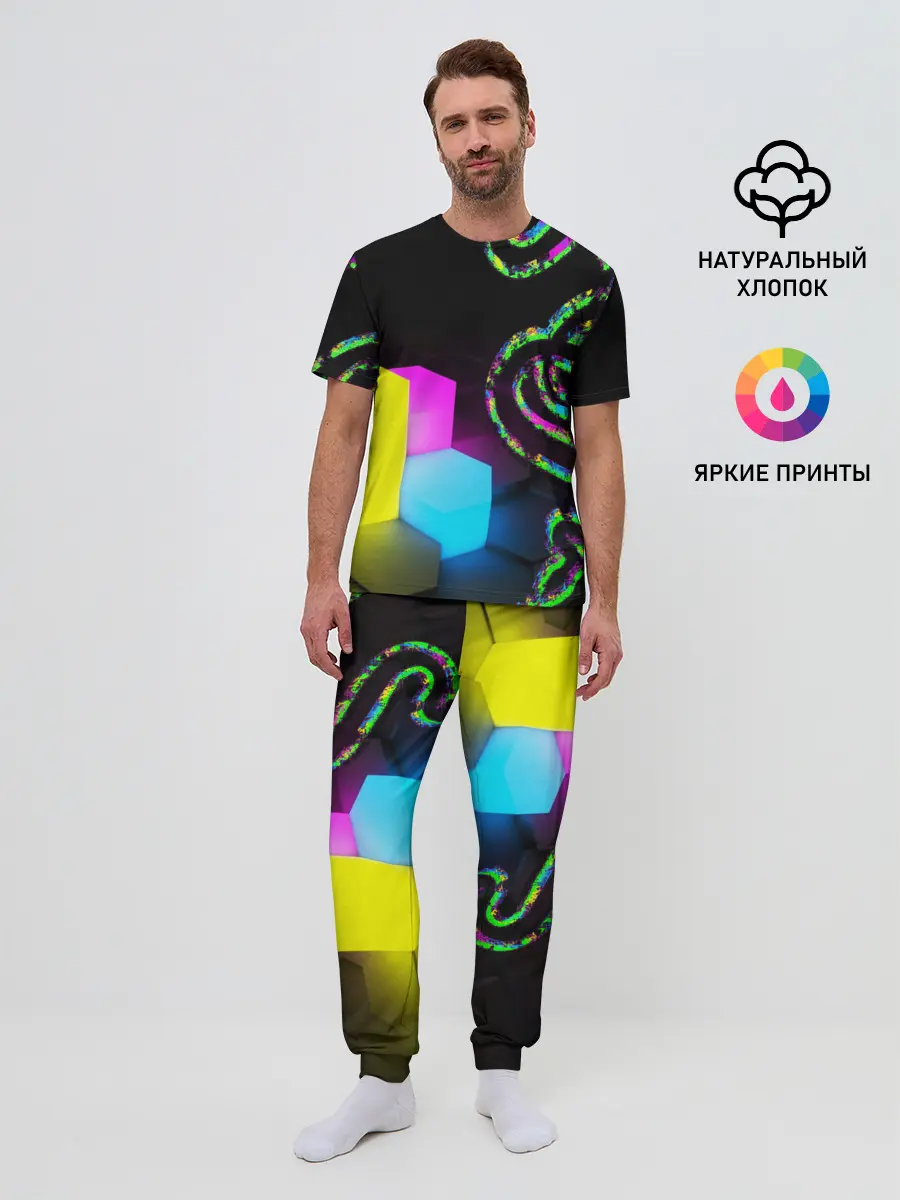 Мужская пижама с брюками / RAZER