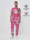 Мужская пижама с брюками / ноль два разная