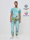 Мужская пижама с брюками / Cloud ART