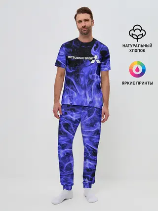 Мужская пижама с брюками / MITSUBISHI