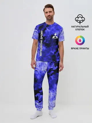 Мужская пижама с брюками / MITSUBISHI