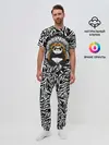 Мужская пижама с брюками / Мудрая Панда