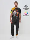 Мужская пижама с брюками / Sonic. E-102 Гамма