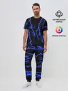 Мужская пижама с брюками / МОЛНИИ