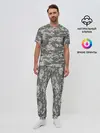 Мужская пижама с брюками / Цифровой камуфляж