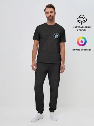 Мужская пижама с брюками / BMW