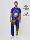 Мужская пижама с брюками / Cosmo Wolf