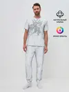 Мужская пижама с брюками / Нептун