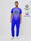 Мужская пижама с брюками / Эвертон 3D