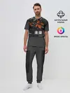 Мужская пижама с брюками / Orange Japan