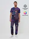Мужская пижама с брюками / ЛЕТО