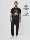 Мужская пижама с брюками / Космический осьминог | Space Octopus