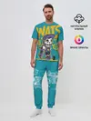 Мужская пижама с брюками / Граффити Wats