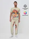 Мужская пижама с брюками / Чаризард и покебол
