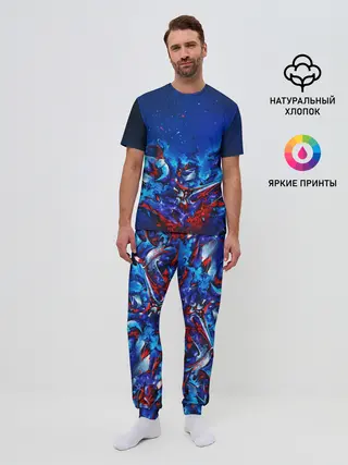 Мужская пижама с брюками / Casual Color | Style