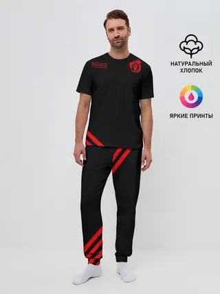 Мужская пижама с брюками / Манчестер Юнайтед Red Devil