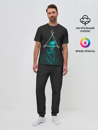 Мужская пижама с брюками / Настоящий детектив