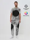 Мужская пижама с брюками / Сквозная дыра