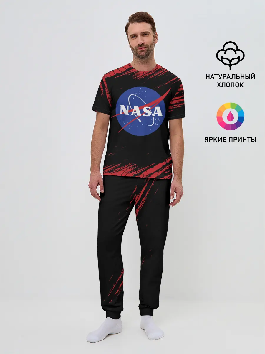 Мужская пижама с брюками / NASA / НАСА