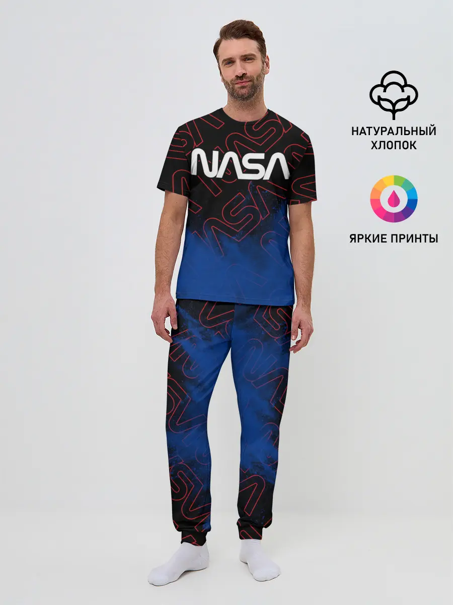Мужская пижама с брюками / NASA / НАСА