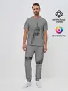 Мужская пижама с брюками / собор