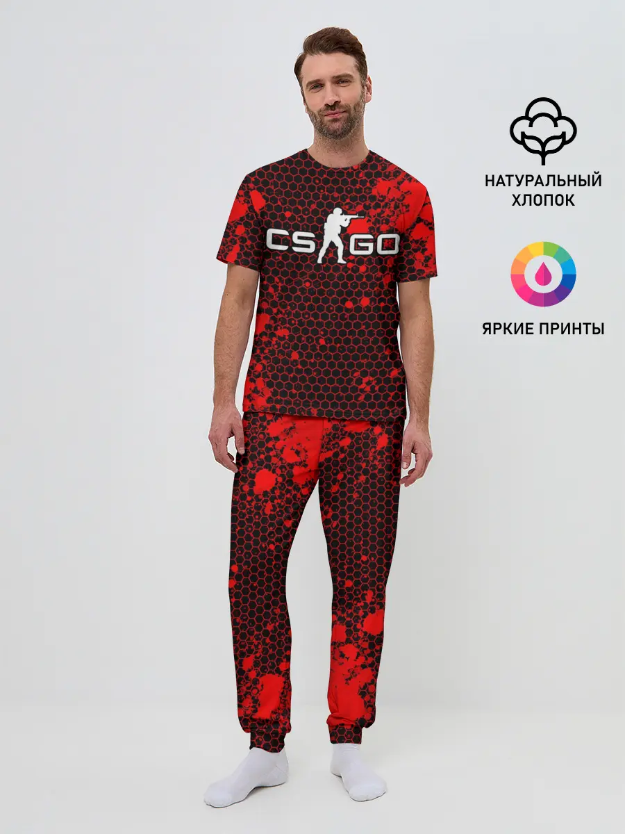 Мужская пижама с брюками / COUNTER STRIKE