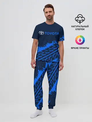 Мужская пижама с брюками / TOYOTA / ТОЙОТА