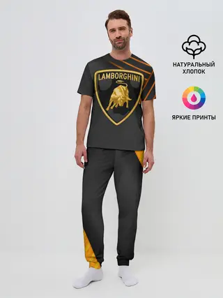 Мужская пижама с брюками / Lamborghini
