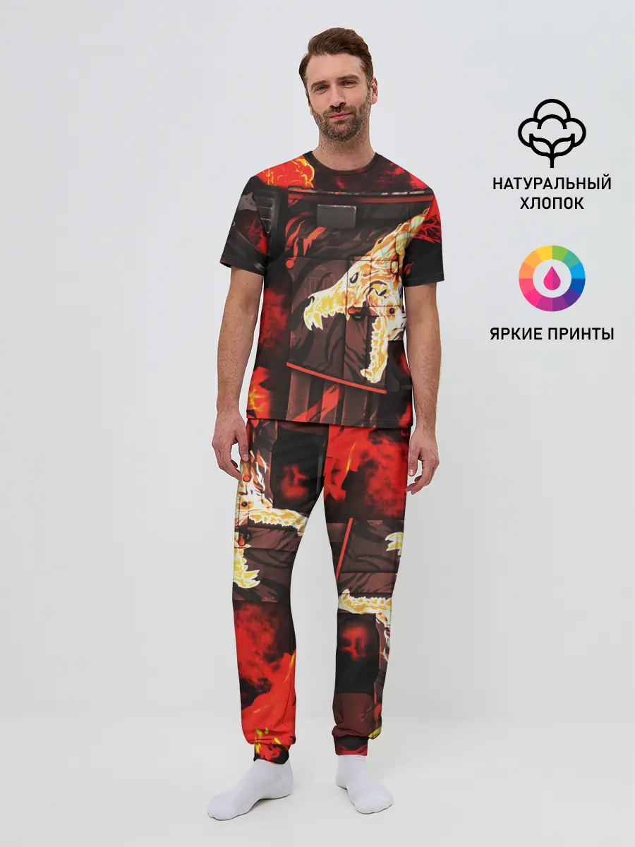 Мужская пижама с брюками / CS GO HOWL / ВОЙ
