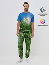 Мужская пижама с брюками / Подснежники
