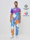 Мужская пижама с брюками / Градация цвета