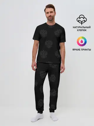Мужская пижама с брюками / Герб