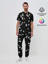 Мужская пижама с брюками / Доллар