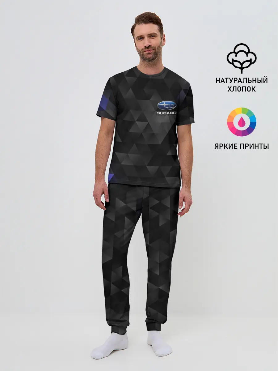 Мужская пижама с брюками / SUBARU