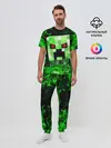 Мужская пижама с брюками / MINECRAFT CREEPER
