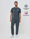 Мужская пижама с брюками / MERCEDES / МЕРСЕДЕС