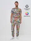 Мужская пижама с брюками / Ментон Франция