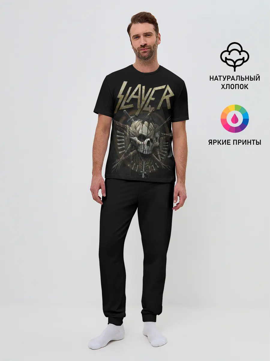 Мужская пижама с брюками / Slayer