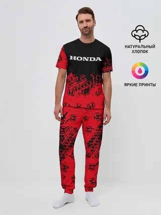 Мужская пижама с брюками / HONDA / ХОНДА