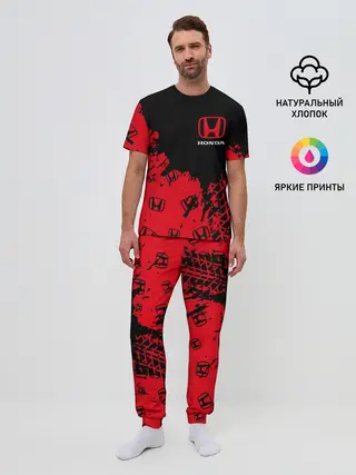 Мужская пижама с брюками / HONDA / ХОНДА