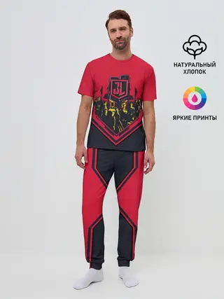 Мужская пижама с брюками / Justice League