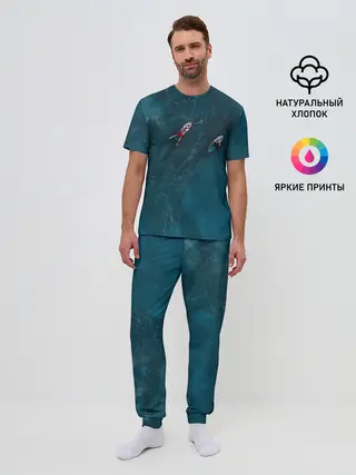 Мужская пижама с брюками / Мир юрского периода 2
