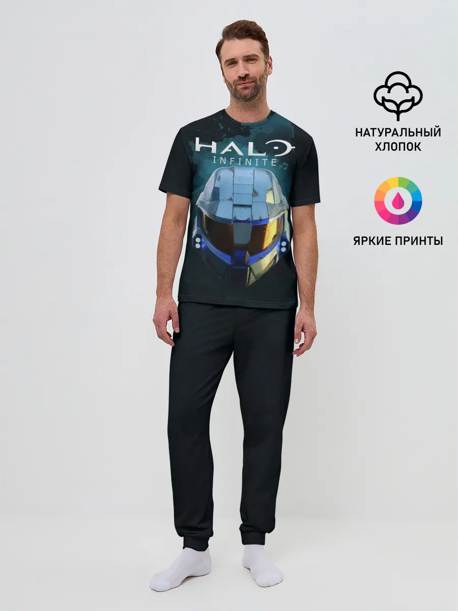 Мужская пижама с брюками / Halo Infinite