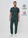 Мужская пижама с брюками / Наука