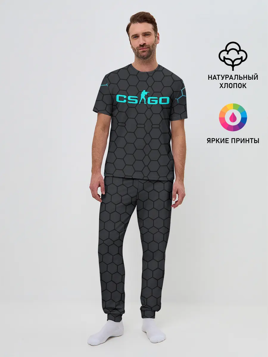 Мужская пижама с брюками / CS / Counter Strike