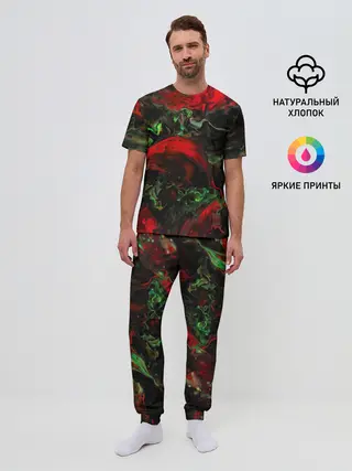 Мужская пижама с брюками / HYPER