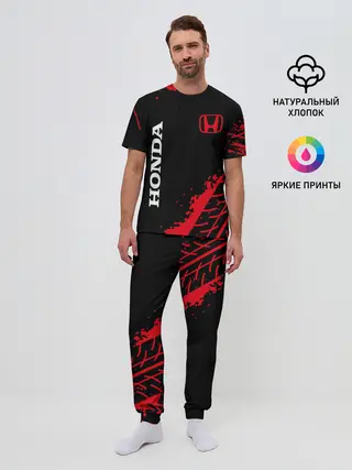 Мужская пижама с брюками / HONDA / ХОНДА