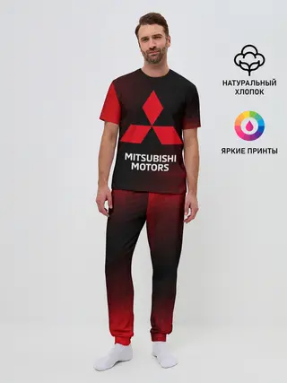 Мужская пижама с брюками / MITSUBISHI / МИТСУБИСИ