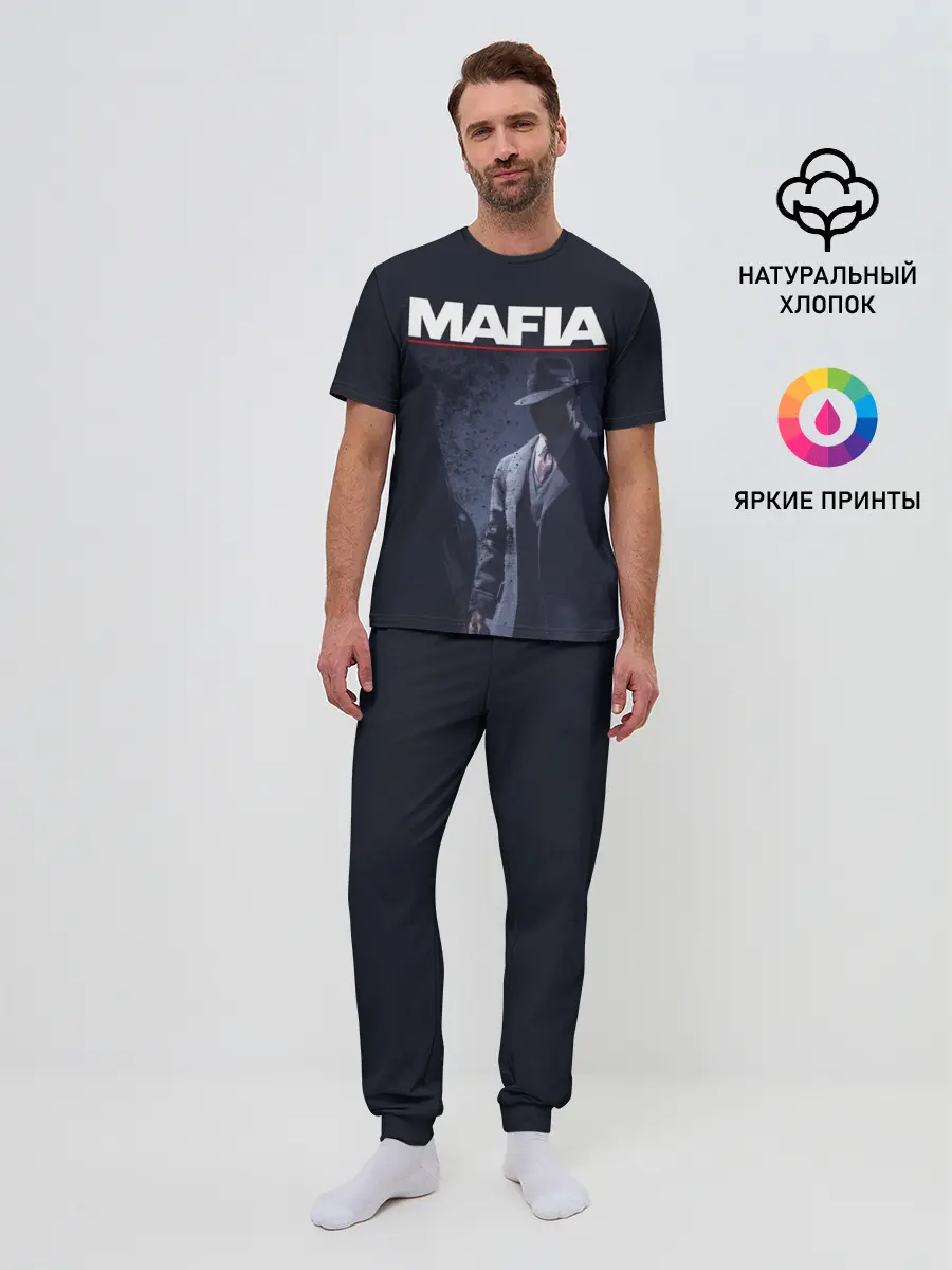Мужская пижама с брюками / Mafia